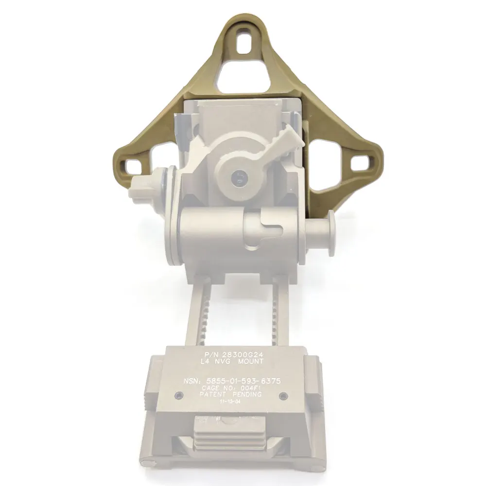 Новинка Тактический шлем NVG крепление с 3 отверстиями кожух из алюминиевого