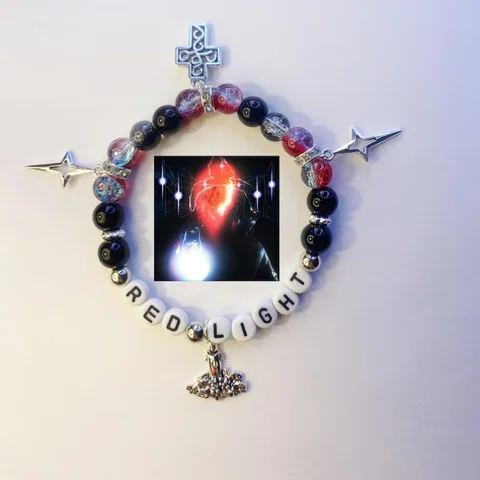 Браслет Yun Lean Drain Gang красный цинковый сплав