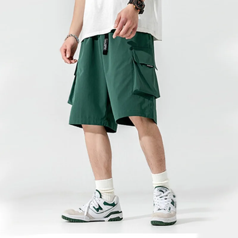 Men's Workwear Shorts Summer Thin Loose All-Match Sports Shorts Outdoor Loose Casual Shorts Sports Pants