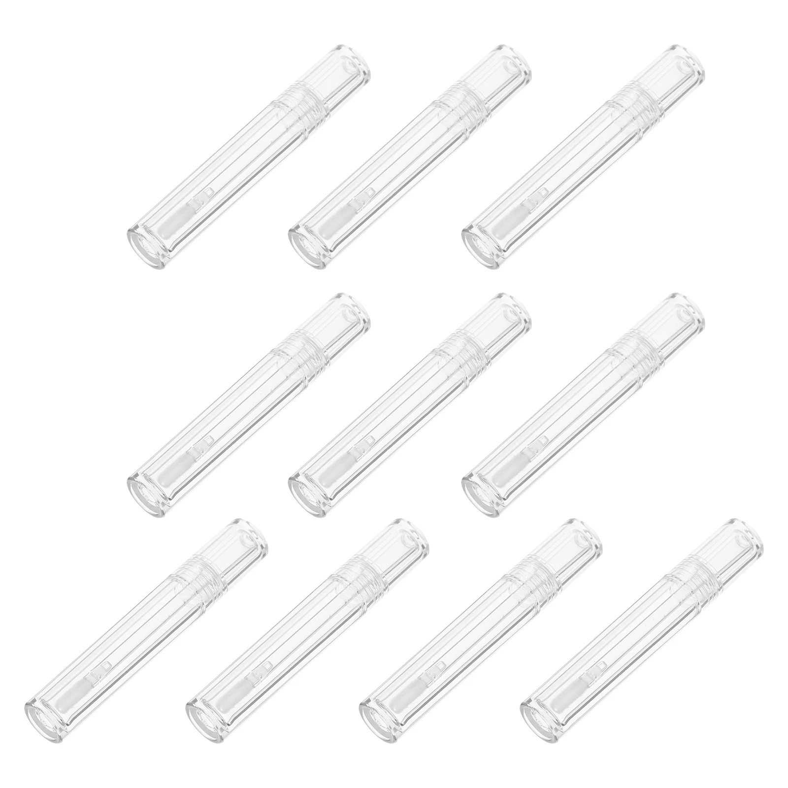 

10Sets of Lip-glaze Tubes Lip-glaze DIY Tubes Lip Balm Bottles Lipstick Tubes for Outside Travel Salon