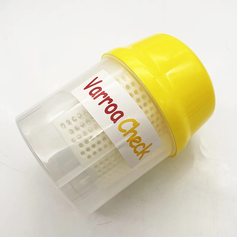 

Varroa Mite Monitoring Check Bottle Beekeeping Mite Detection Boxs Beekeeper Apiculture Beekeeping Tools Mite removal tool