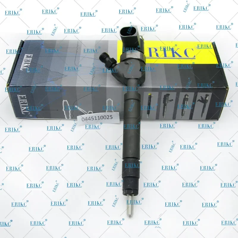 Совершенно новая топливная форсунка ERIKC 0445110025 Форсунка Common Rail 0 445 110 025 дизельный