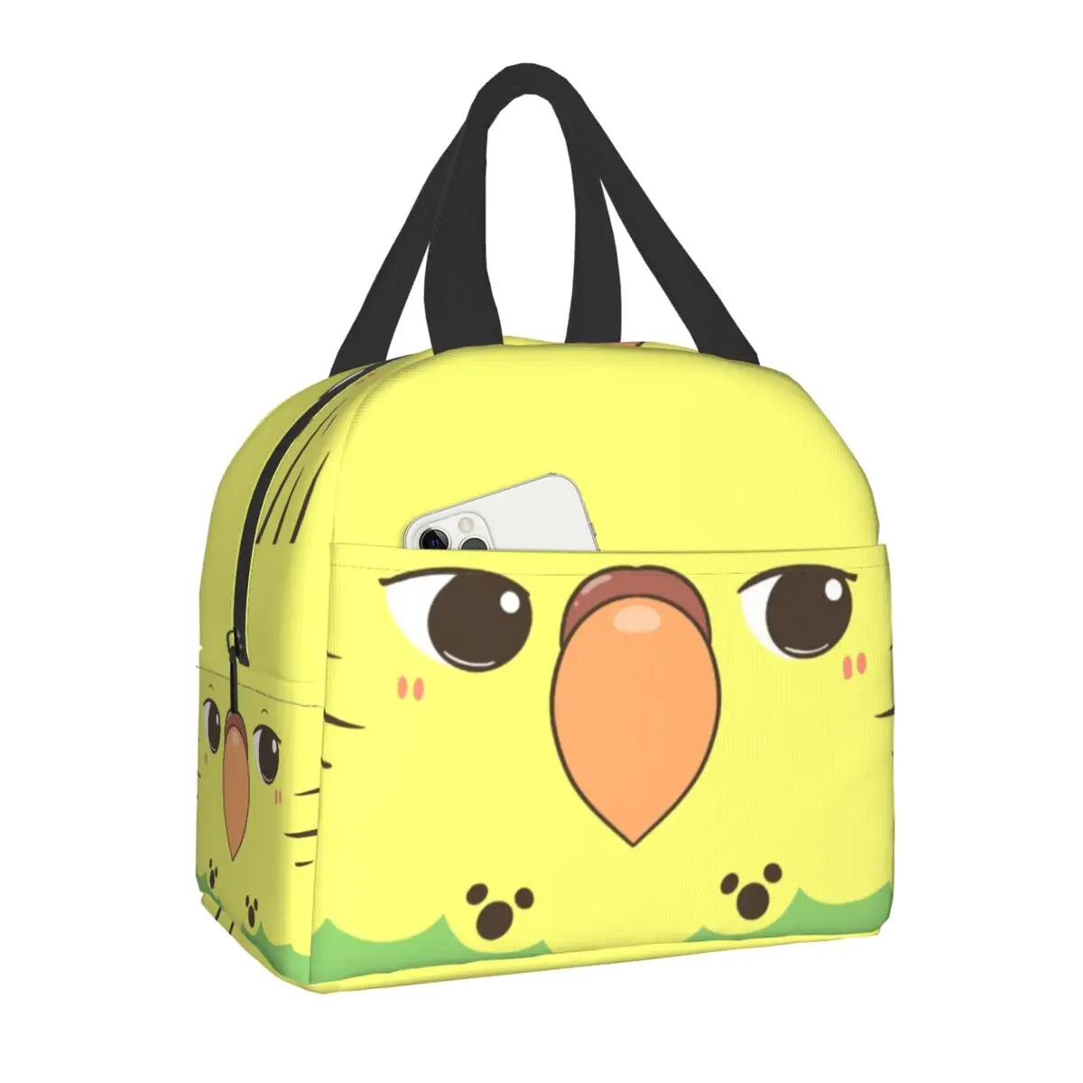 

Funny Parrot Bird Lunch Box for Women Multifunction Psittacine Cooler Thermal Food Insulated Lunch Bag Kids School Children