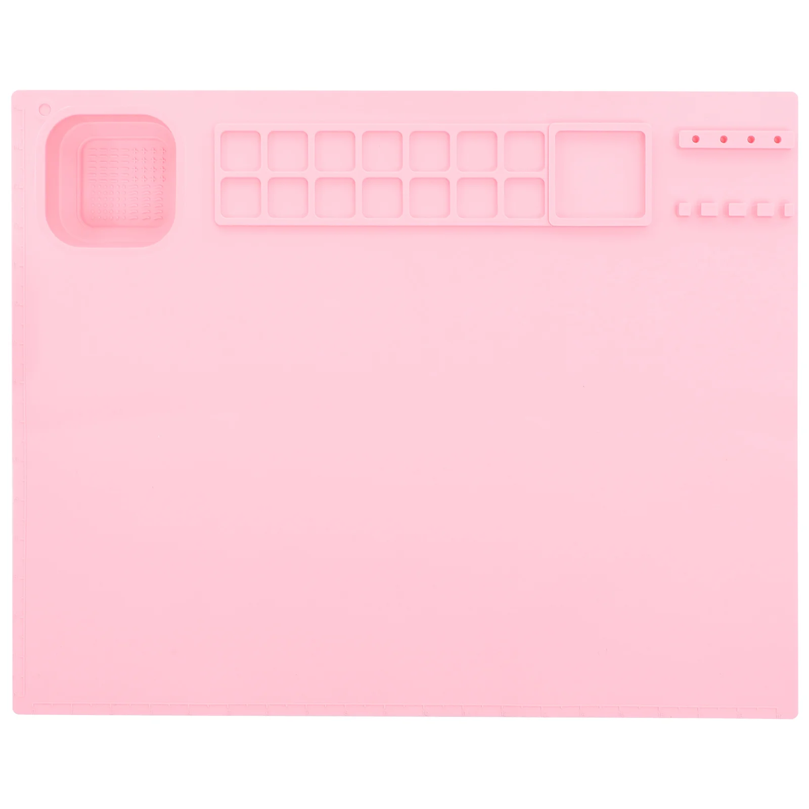 

Storage Organizers And Storage Palette Tray Gouache Mixed Board Silicone Pigment Plate Palettes Silica Gel