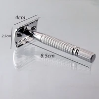 1pcs mens razor stainless steel manual razor manual razor stainless steel sharp razor folding razor