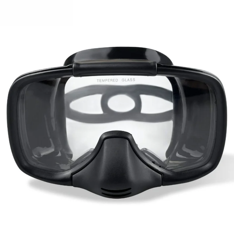 Маска для дайвинга плавательные очки подводное плавание силиконовая юбка