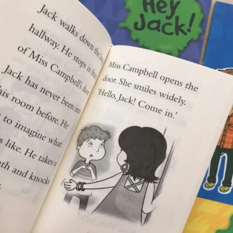 20 книг/набор детская книга с надписью Hey Jack