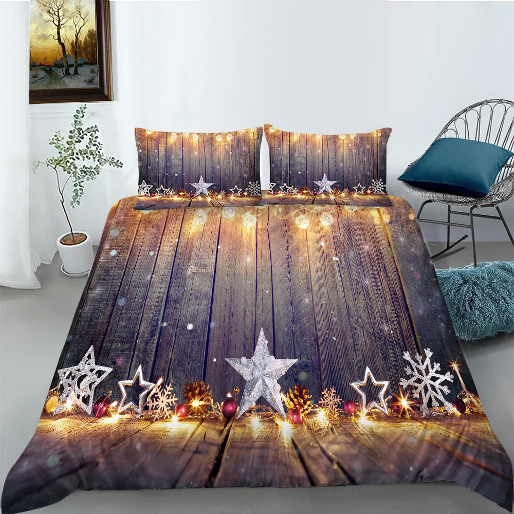 

Hot Style 2 or 3pcs 3D Printing Soft Duvet Cover Sets 1 Quilt Cover + 1/2 Pillowcases Single Twin Full Queen King
