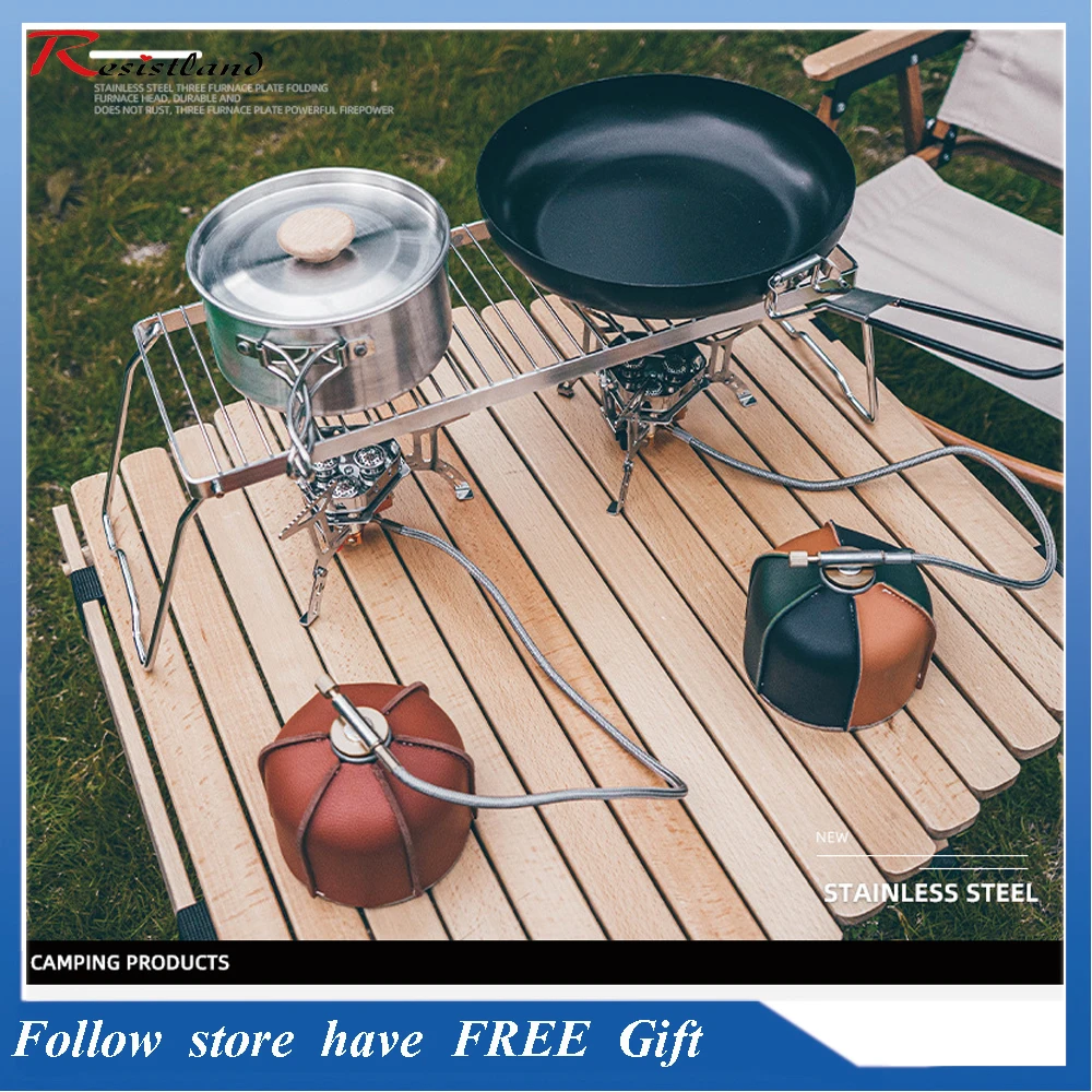 

Портативная подставка для кемпинга, стойка-держатель для кастрюль, газовых плит, кронштейн для горелки, аксессуары для путешествий, барбекю