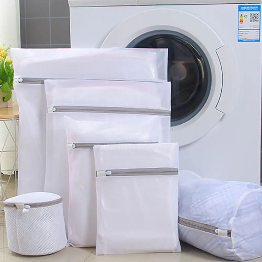 

Travel Wash Zip Net Laundry Bag Bra Stocking Underwear Clothes Storage
