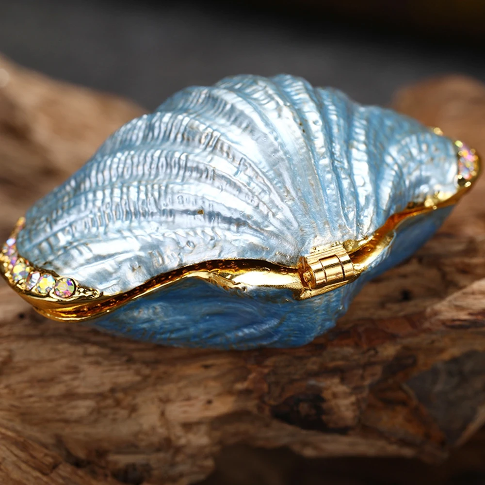 1 шт. серебристый/синий винтажный держатель для кольца