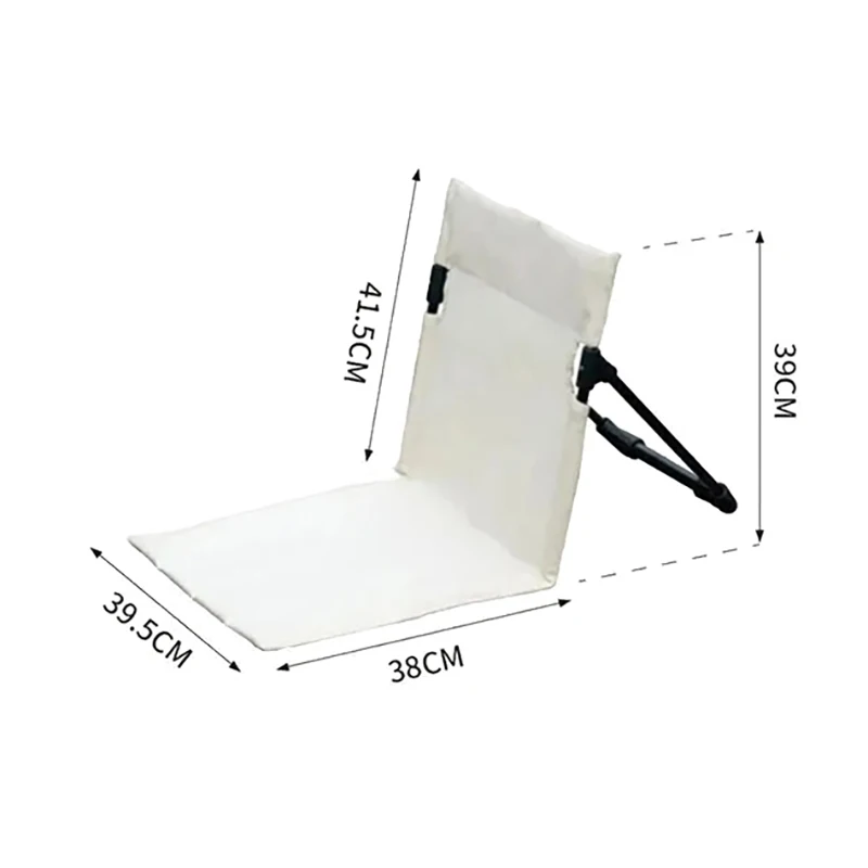 Складной стул для кемпинга на открытом воздухе сада и парка одиночный ленивый