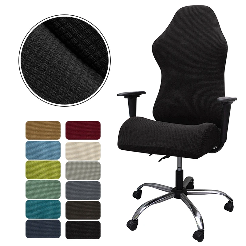 

Gaming Chairs Cover for Computer Office Chair Seat Cover Elastic Armchair Seat Case Spandex Chairs Slipcovers Silla Gamer