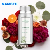 namste 500ml aromatherapy oil pure natural extraction floral series essential oils for home aromatic diffuser hotel scent device