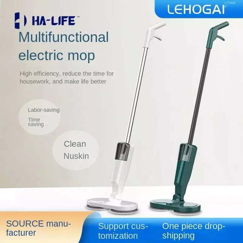 

HA-Life Electric Mop Lazy Hand-held Wireless Electric Multi-Functional Household Wet and Dry Water Spray Mop 2022 new Fashion