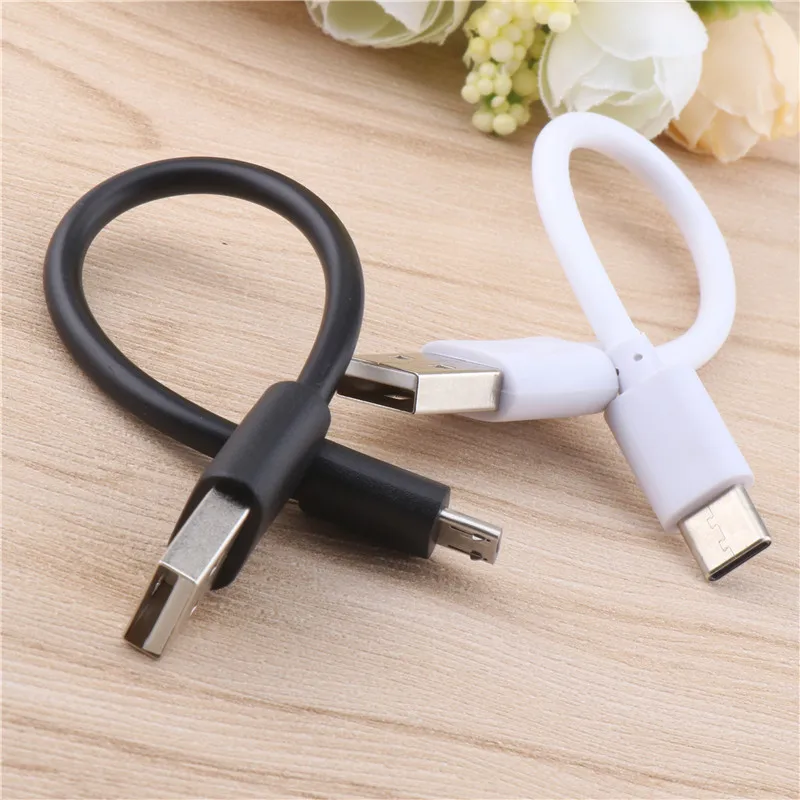 

15CM Micro USB Cable Type-c Fast Charging Data Sync 8Pin Charger Cable Cord For Android Phone Samsung Huawei Xiaomi For iPhone