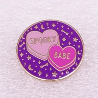heart shaped candy bar box badge fashionable creative cartoon brooch lovely enamel badge clothing accessories