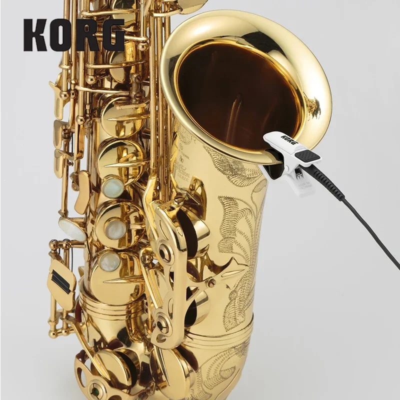 Контактный микрофон Korg CM300 с зажимом разъем для телефона 1/4 дюйма (диаметр 6 3 мм)