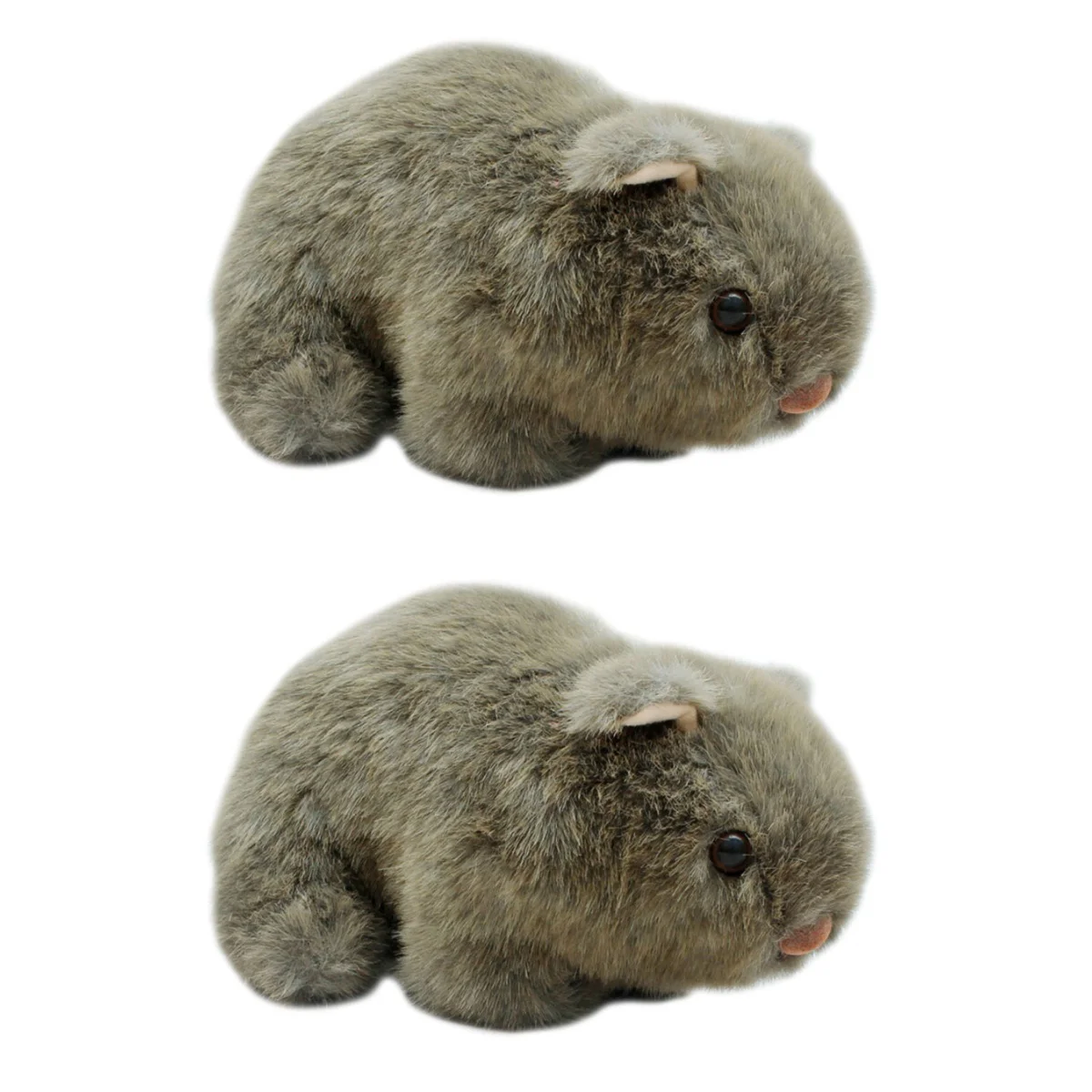 

2pcs Simulation Guinea Plush Stuffed Animal Guinea Ornament