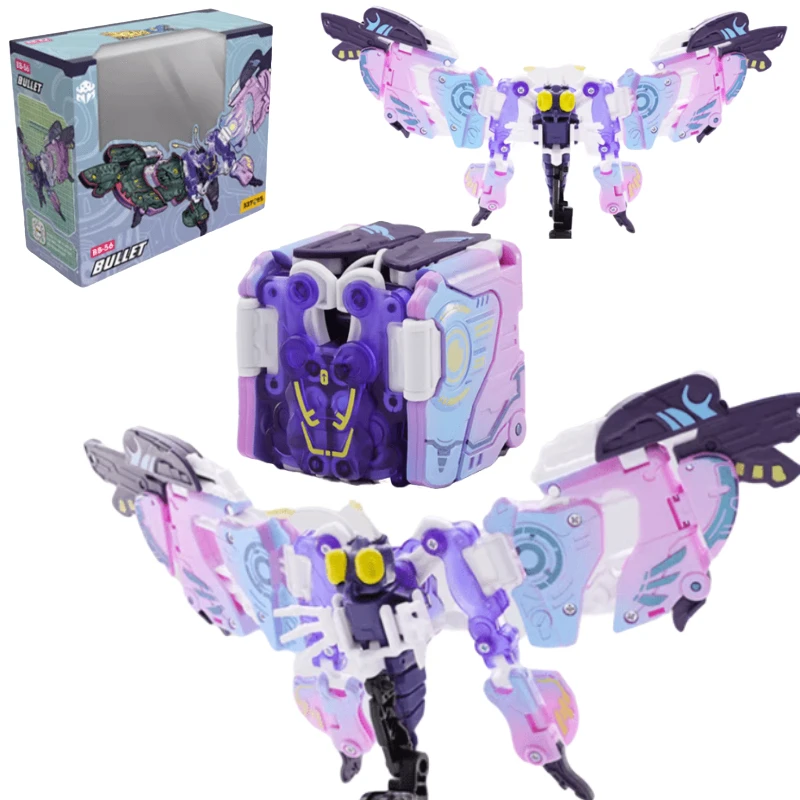 

52TOYS Beastbox BB-56 Butterfly Bullet Deformation Toys Action Figure Collectible Converting Toys Model