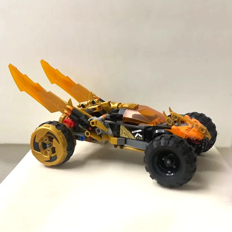 Анимированный фильм Коу Дракон Колесница EVO Строительные блоки Змея Монстр Воин