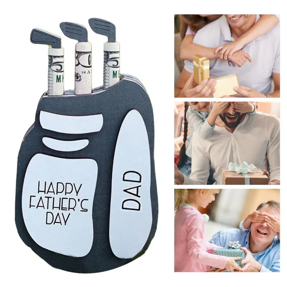 

Сумка для гольфа, сумка для денег, Уникальный креативный легкий мешок для гольфа, форма, кошелек на День отца, праздничный подарок