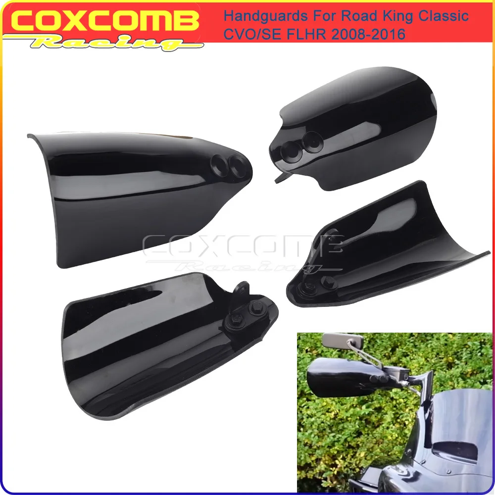 

1 пара, черная защита для мотоцикла Harley Road King FLHR 2009-2016 CVO/SE Classic FLHRSE 2014