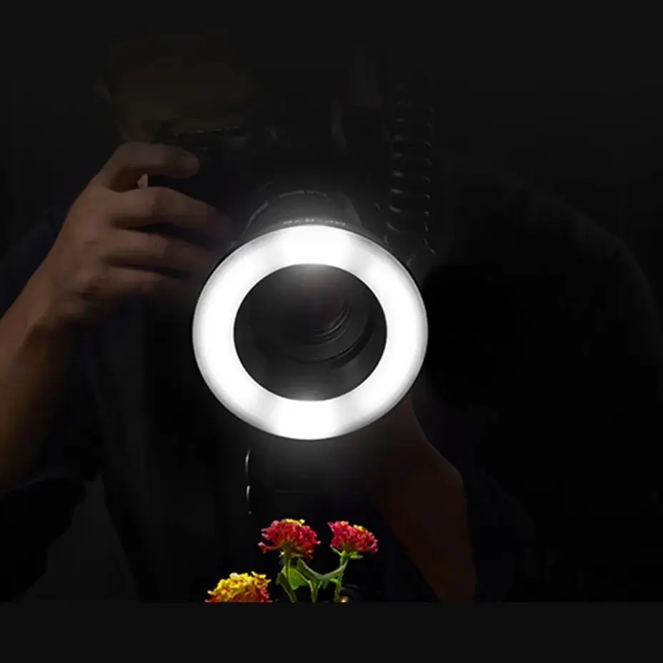 Фото Godox MF-R76 5000K Макросветодиодная кольцевая вспышка RING76 2,4G Беспроводная вспышка Speedlite, совместимая с камерами Sony Canon Nikon №2