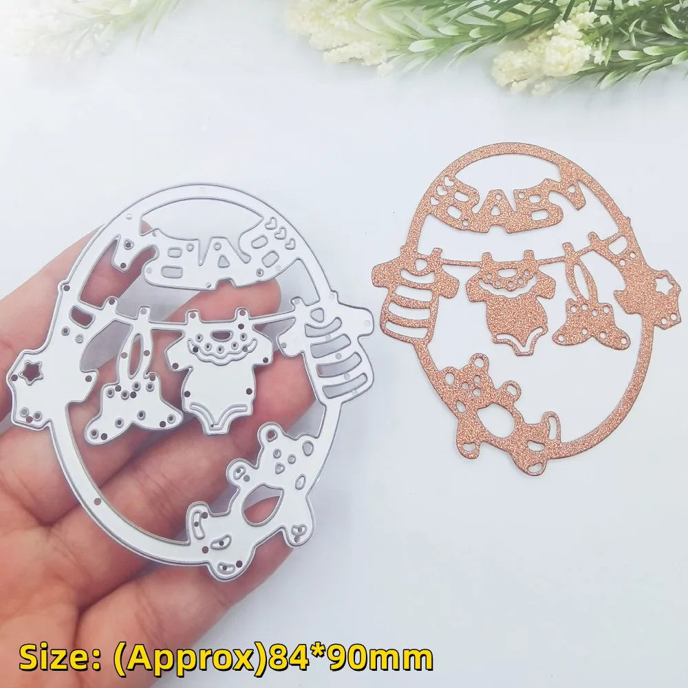 

Cartoon greeting card DIY process metal cutting die scrapbook embossed paper card album process template die