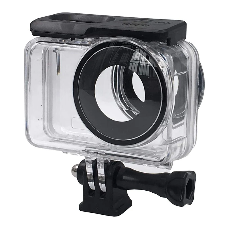 

Suitable For Insta360 ONE R Panoramic Dual Camera Lens Waterproof Case Diving Case 30 Meters