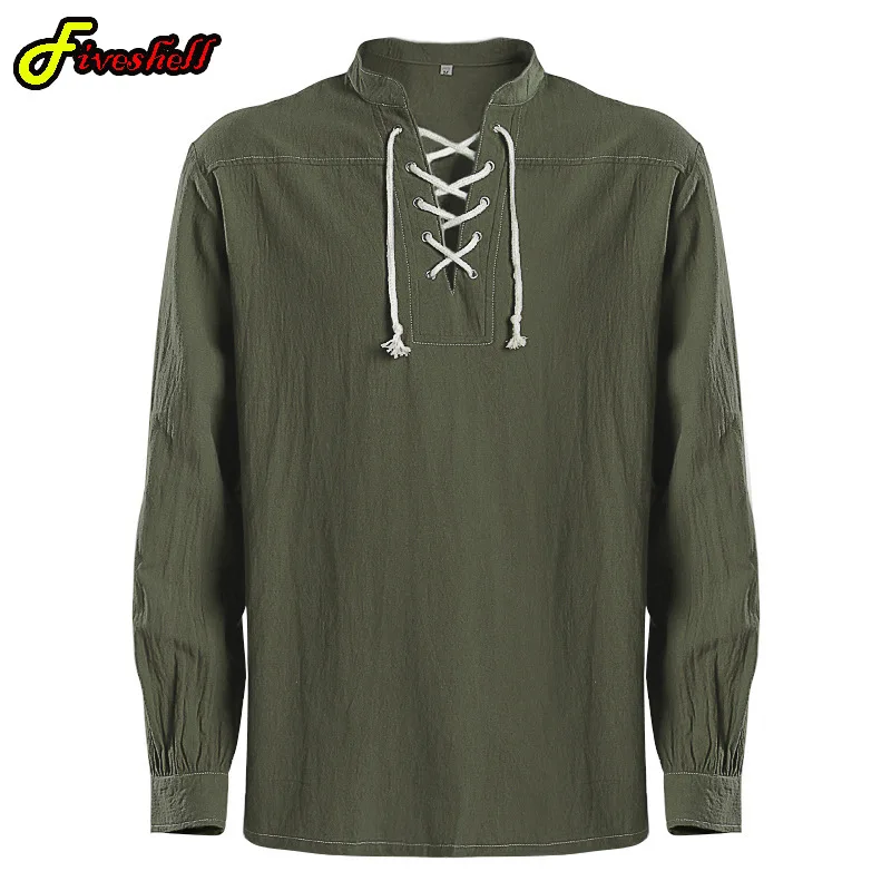 

2022Knight Cosplay Medieval Costume Tunic Halloween Costumes for Men Adult Viking Pirate Disguise Fancy Clothing Carnival Shirts