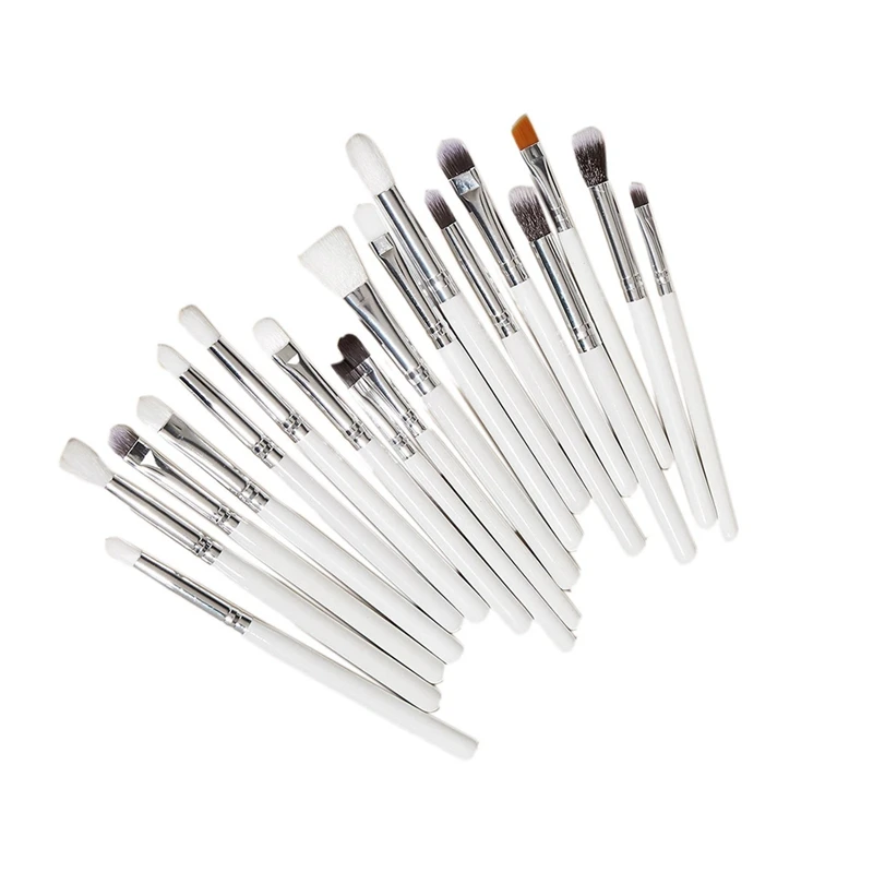 

25Pcs Wooden Handle Makeup Brush Soft Synthetic Hair Powder Foundation Eyeshadow Make Up Brushes Bronzer Brush