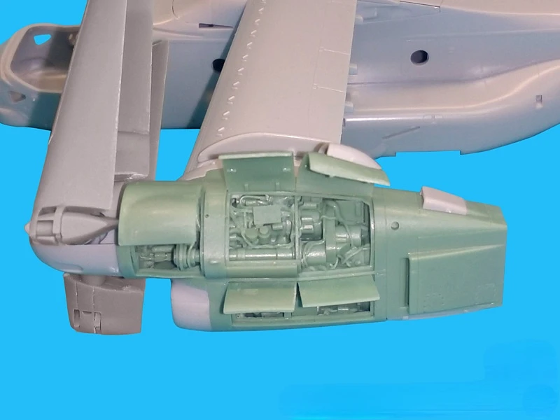 Aircraft Model Modified Parts V-22 Osprey Resin Engine