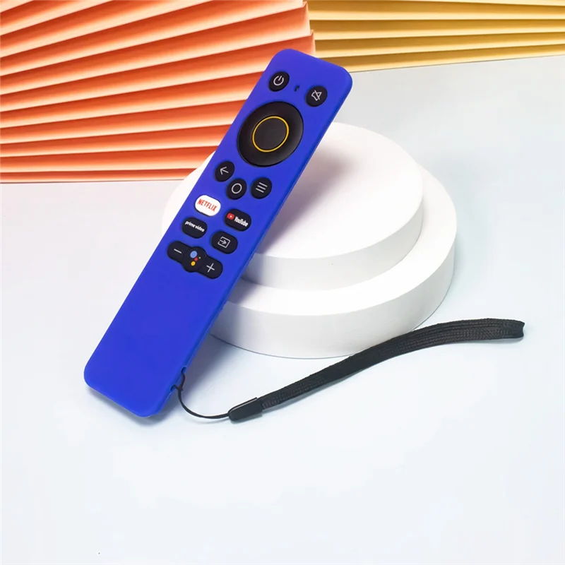

Remote Control Case for REALME 32/43 Inch TV Stick,Silicone Luminous Protective Case Controller Protector Red
