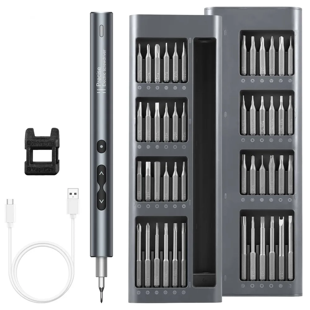 

Electric Screwdriver 62/28/120pcs IN 1 Screwdriver Set Large Capacity Power Screwdriver Multi-accessory Precision Power Tools