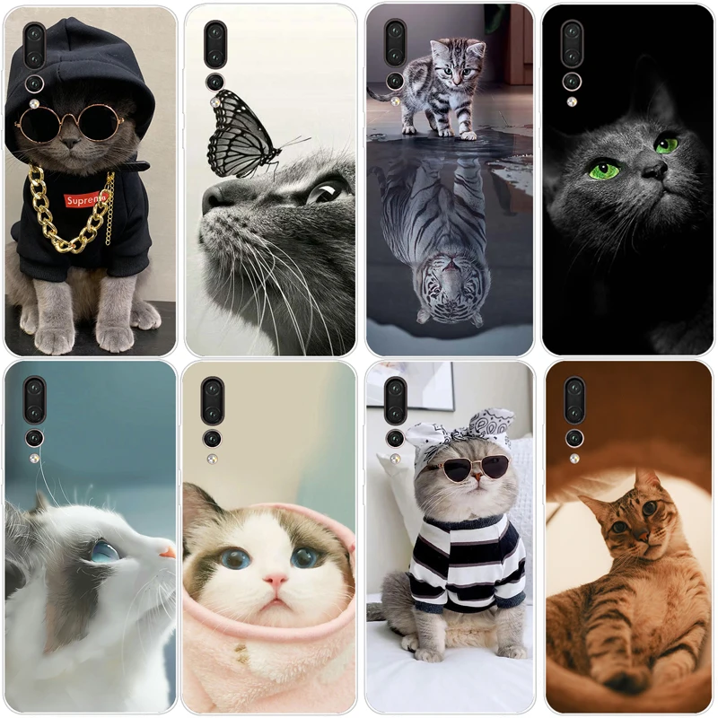 Чехол для Huawei P20 Lite, huawei p20 pro, мягкий силиконовый чехол из ТПУ с рисунком для задней панели телефона HUAWEI P 20, защитный бампер Чехол для Huawei P20 Lite, huawei p20 pro, мягкий силиконовый чехол из ТПУ с рисунком для задней панели телефона HUAWEI P 20, защитный бампер