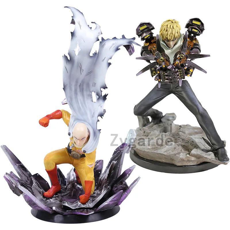 

One Punch Man Saitama Genos Tatsumaki Complete Figure Excellent Model Statue