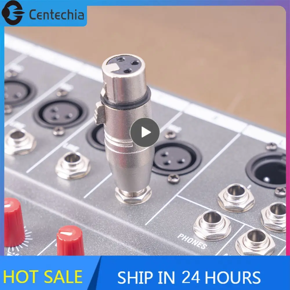 

85mm 18mm Suitable For Multiple Devices Female Head Close Contact And Good Male Female Converter Stereo Gold-plated Plug