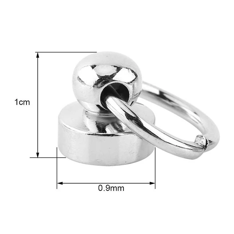 10 заклепок с кольцом набор винтов круглой головкой из серебряной латуни для