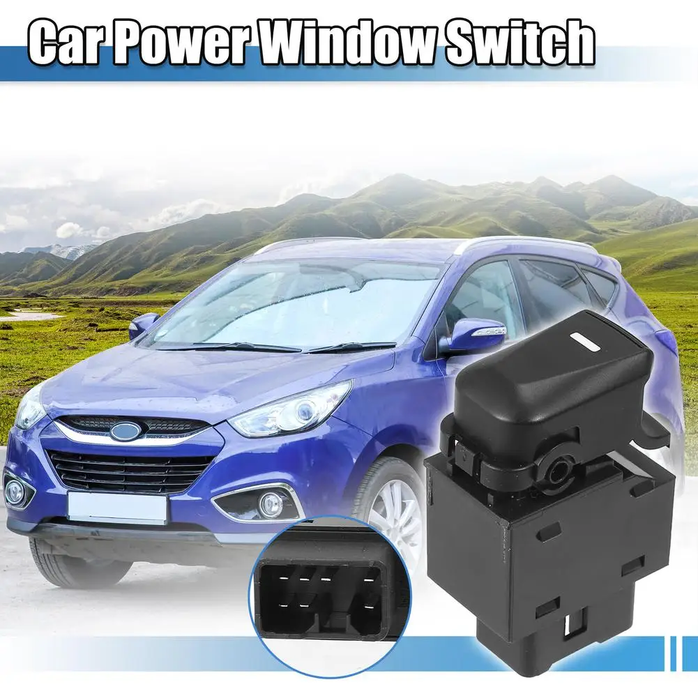 

Car Power Window Switch Glass Lifter Regulator Single Control Switch 93576-2s000 Compatible For Ix35 Tucson