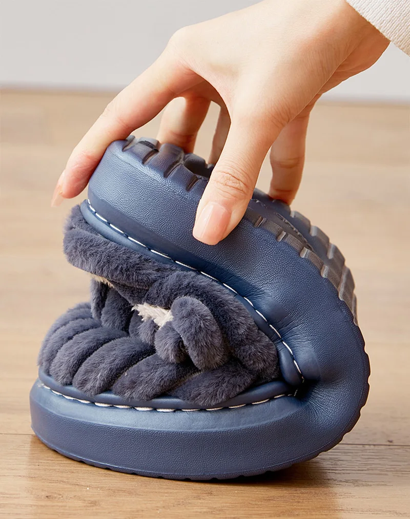 Утепленные мужские тапочки