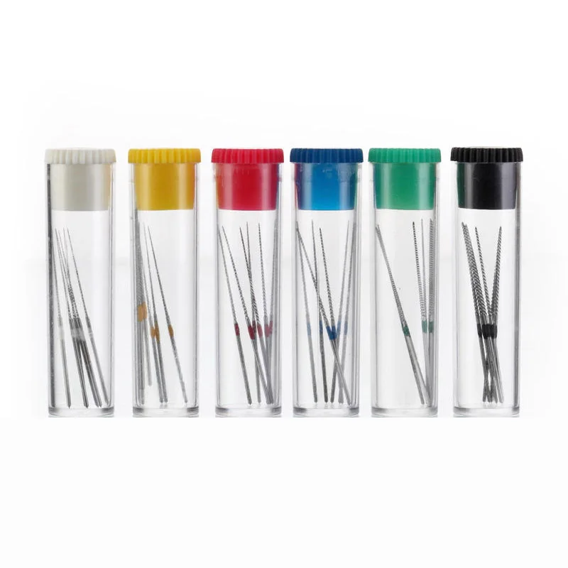 

Dental U files Root Canal Endodontic Files NITI 15# 20# 25# 30# 35# 40# for Teeth Cleaning 6pcs/Bottle
