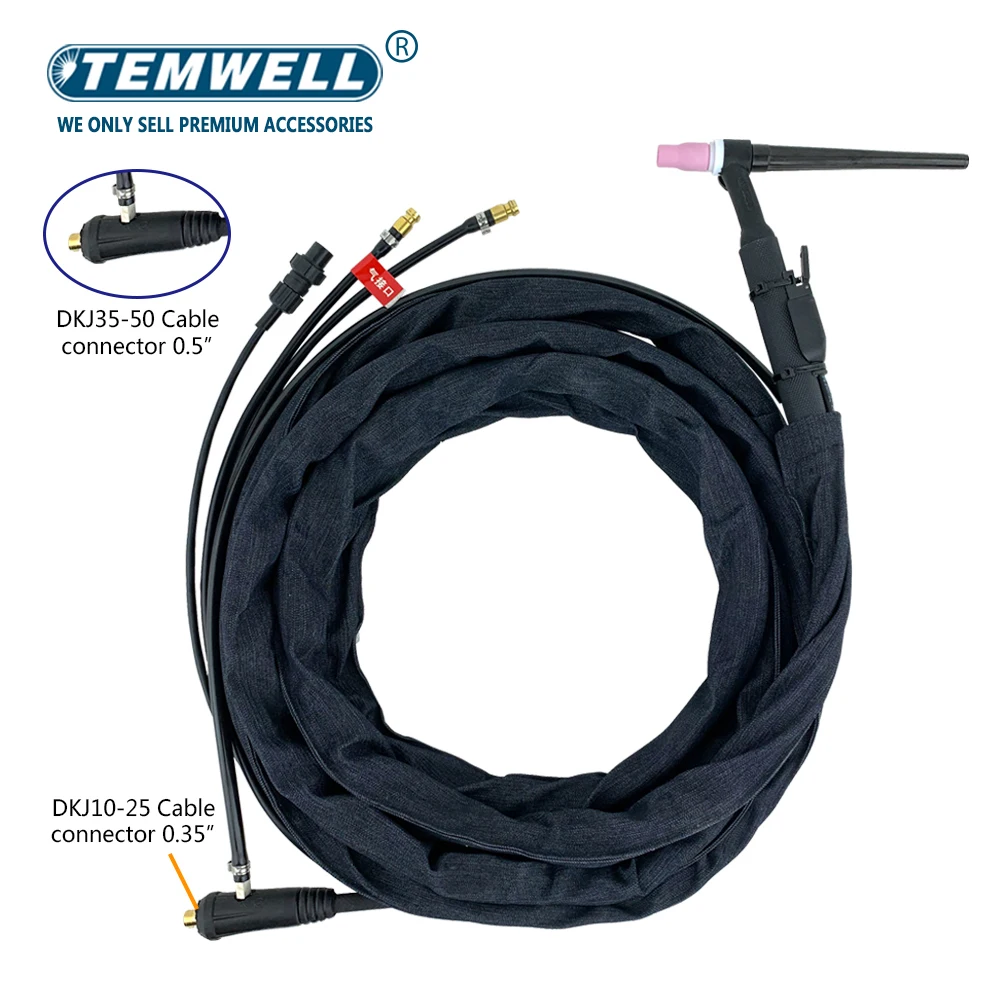 

TEMWELL Сварочная горелка WP20F 4м