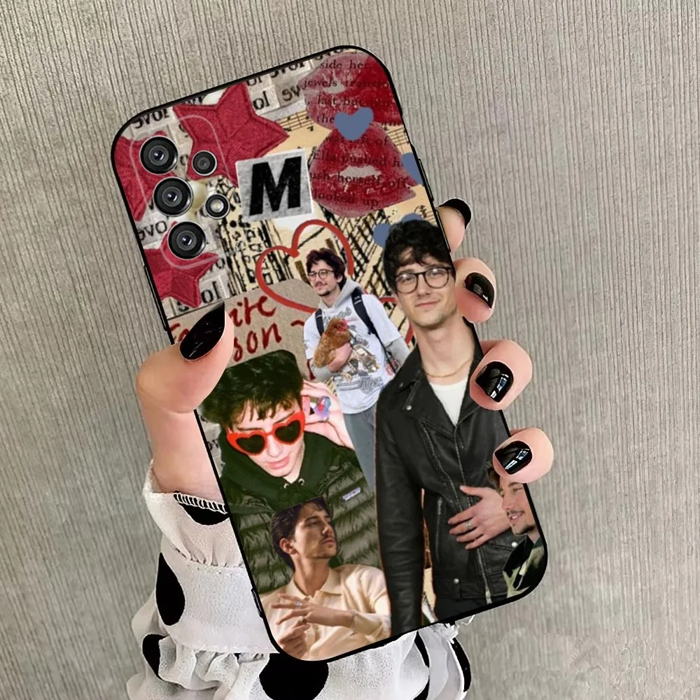 Фото Чехол для телефона Milo boyfriend Manheim для Samsung Galaxy A20, A21s, A22, A31, A32, A52, A53, A72, 73, A80, A91 Мягкий черный чехол №4