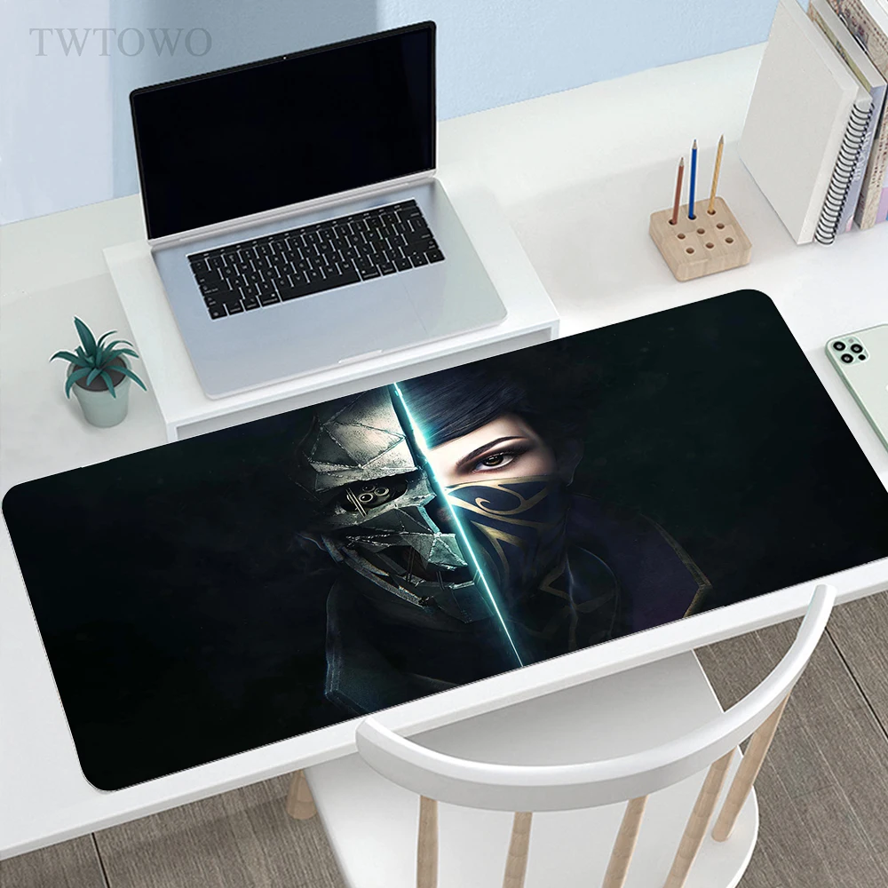 Геймерский коврик для мыши большой клавиатуры из натурального каучука офисный