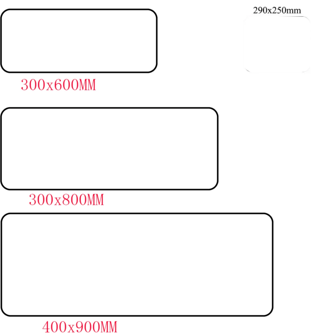 90x40 AR15 USP Remington Gun Чистящий коврик для мыши и детали Инструкции по рисованию