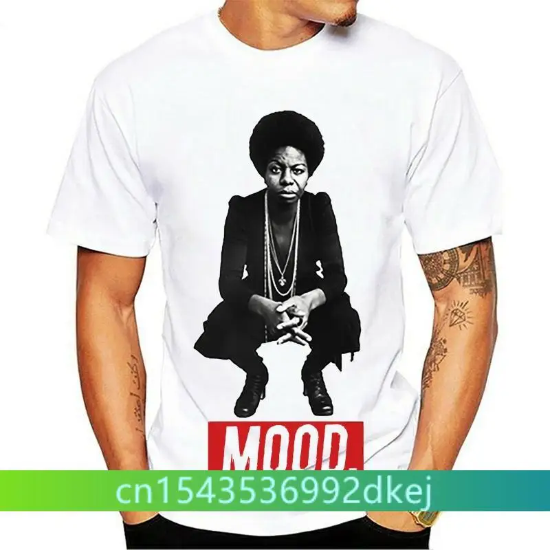 Fashion Cool Men T shirt Women Funny tshirt NINA SIMONE MOOD (ISSA RAE) Customized Printed T-Shirt