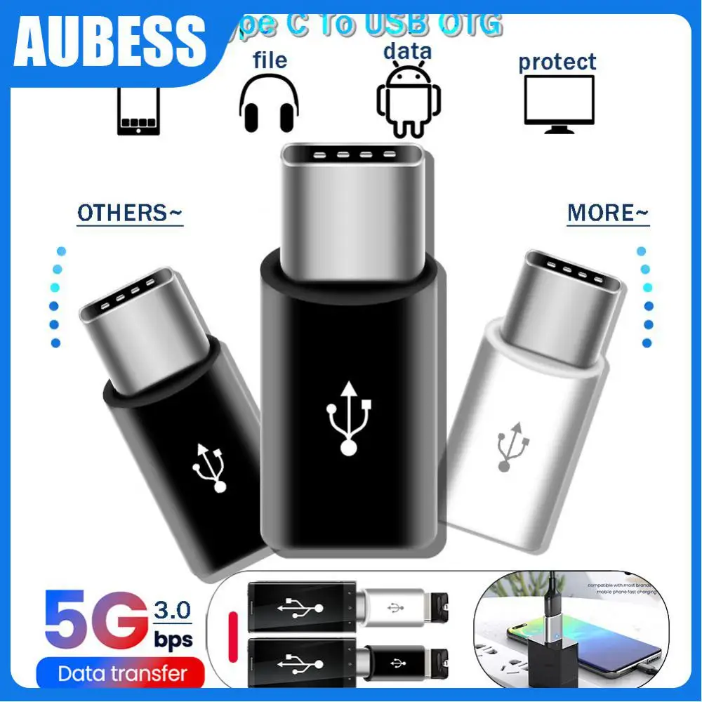 

V8 Micro USB To Type C Adapter OTG Android Mobile Phone Data Line Charging Converter Exquisite Small For Macbook Xiaomi Samsung