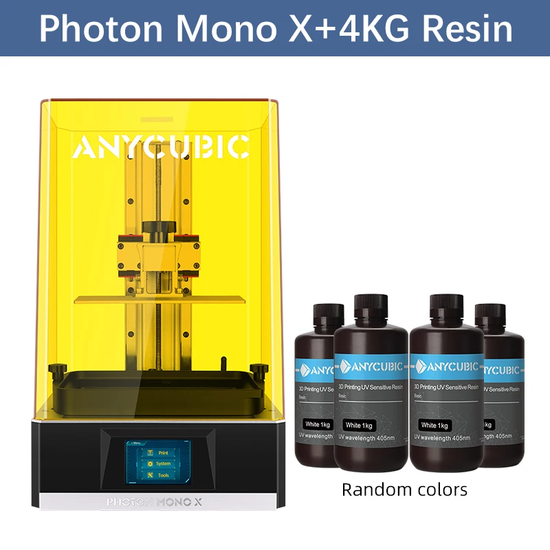 

New Photon Mono X 3D Printer 8.9 inch 4K Monochrome LCD UV Resin Printers 3D Printing High Speed APP Control SLA 3D Printer