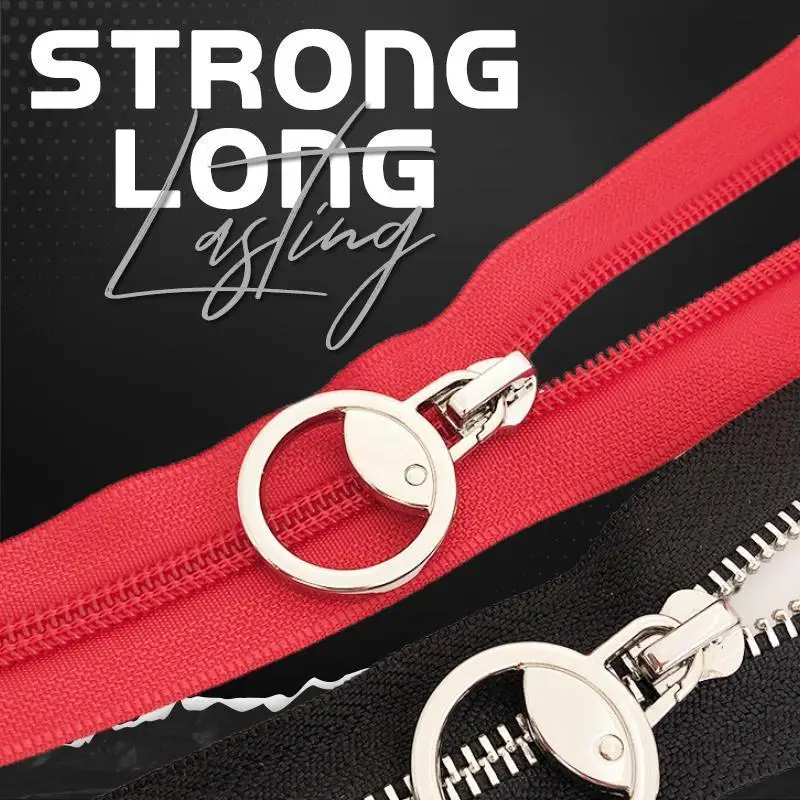 Новинка съемный съемник молнии металлическое кольцо головка набор для